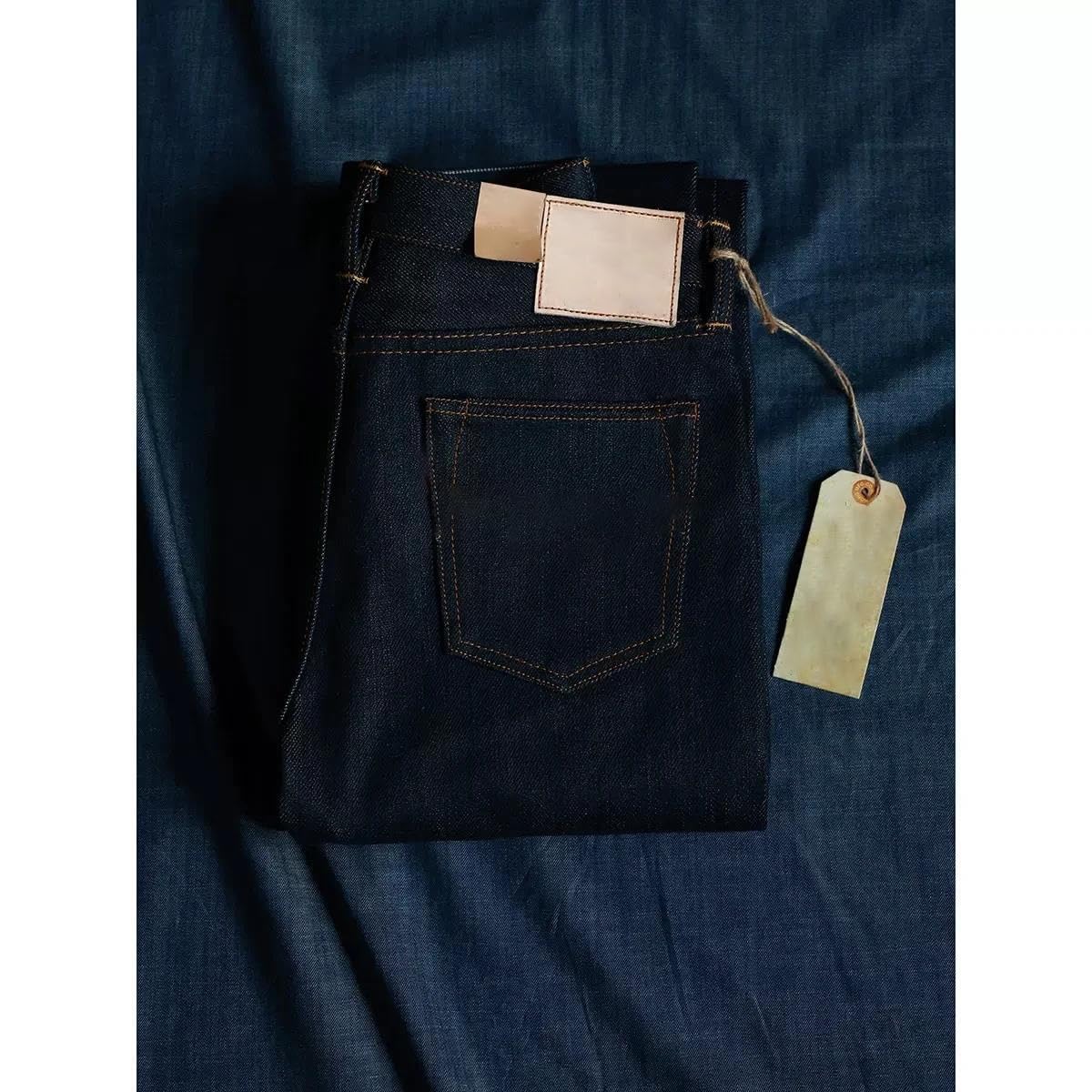 Generic Men's Motorcycle Jeans Slim Straight Harajuku Pants