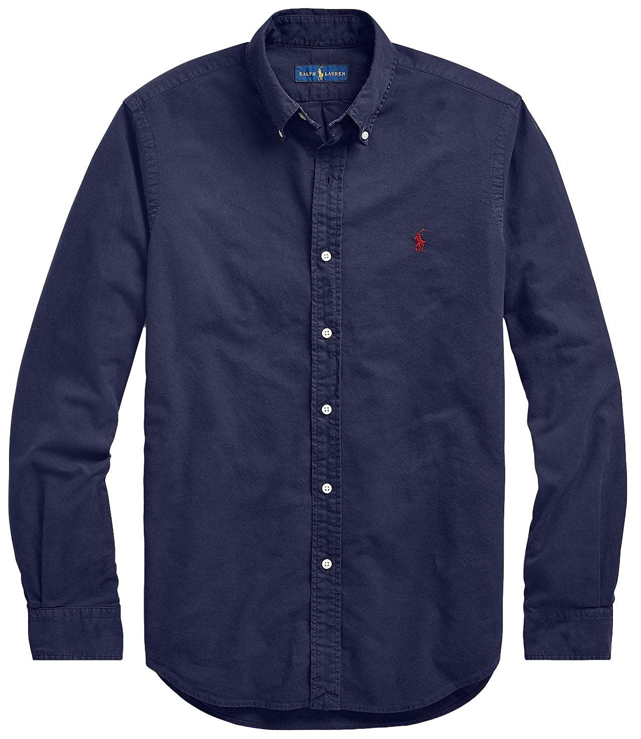 POLO RALPH LAUREN Men's Classic Fit Plaid Oxford Shirt