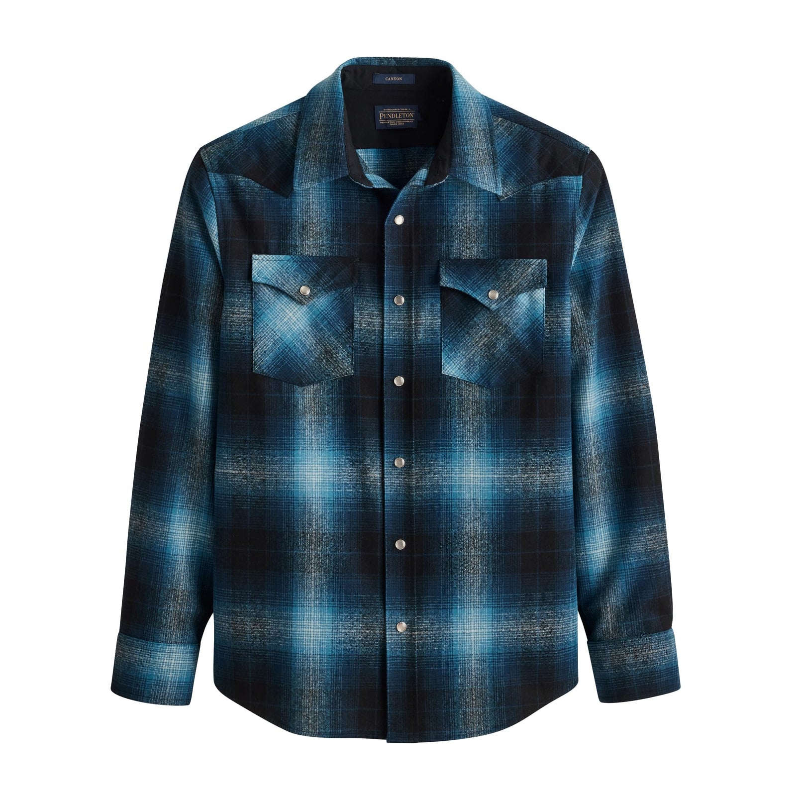 Men's Wool Flannel Long Sleeve Shirt