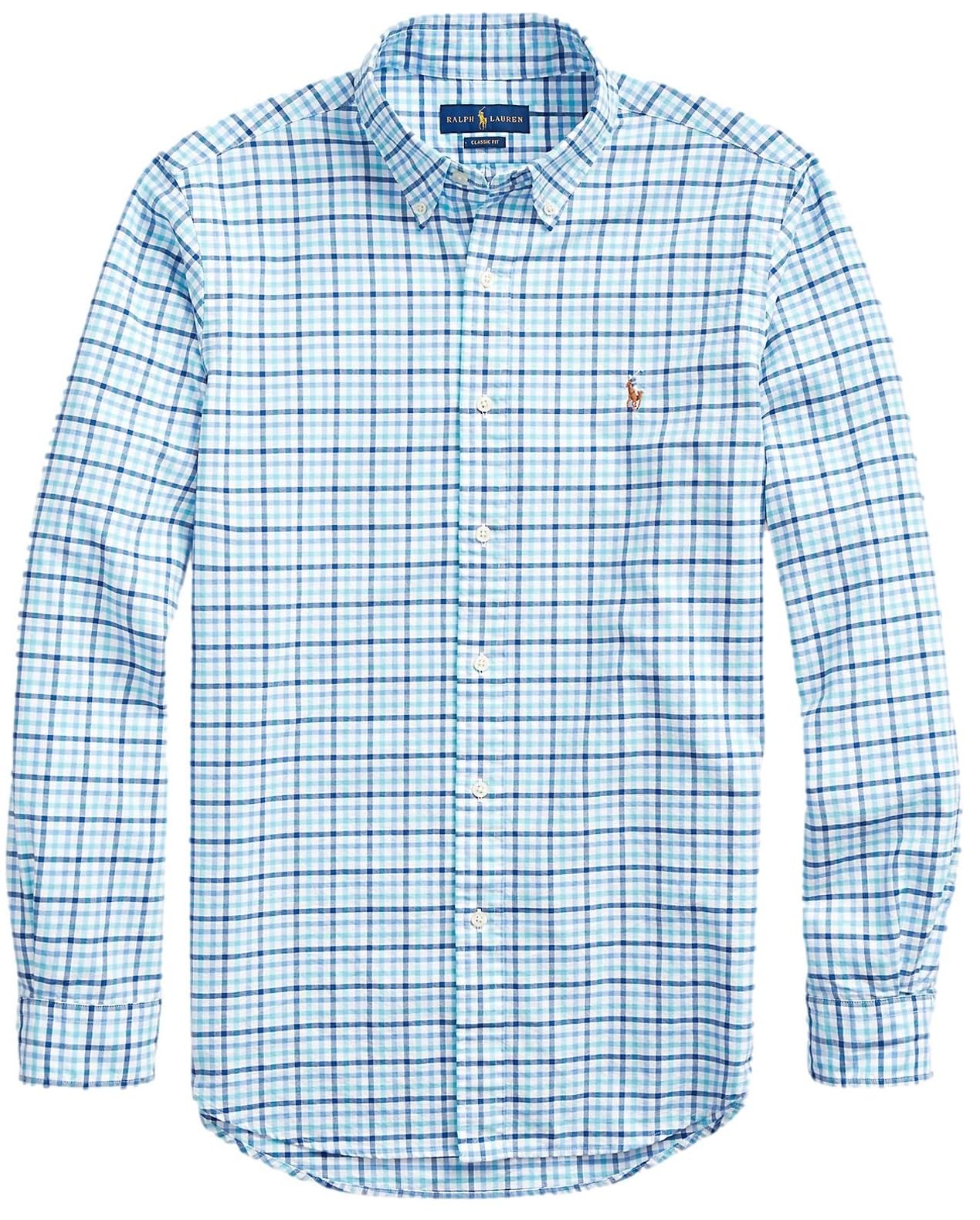 POLO RALPH LAUREN Men's Classic Oxford Long Sleeve Sport Shirt