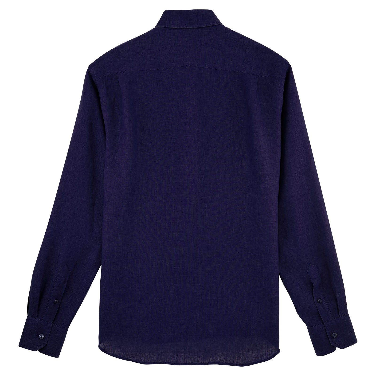 Men Linen Shirt Solid