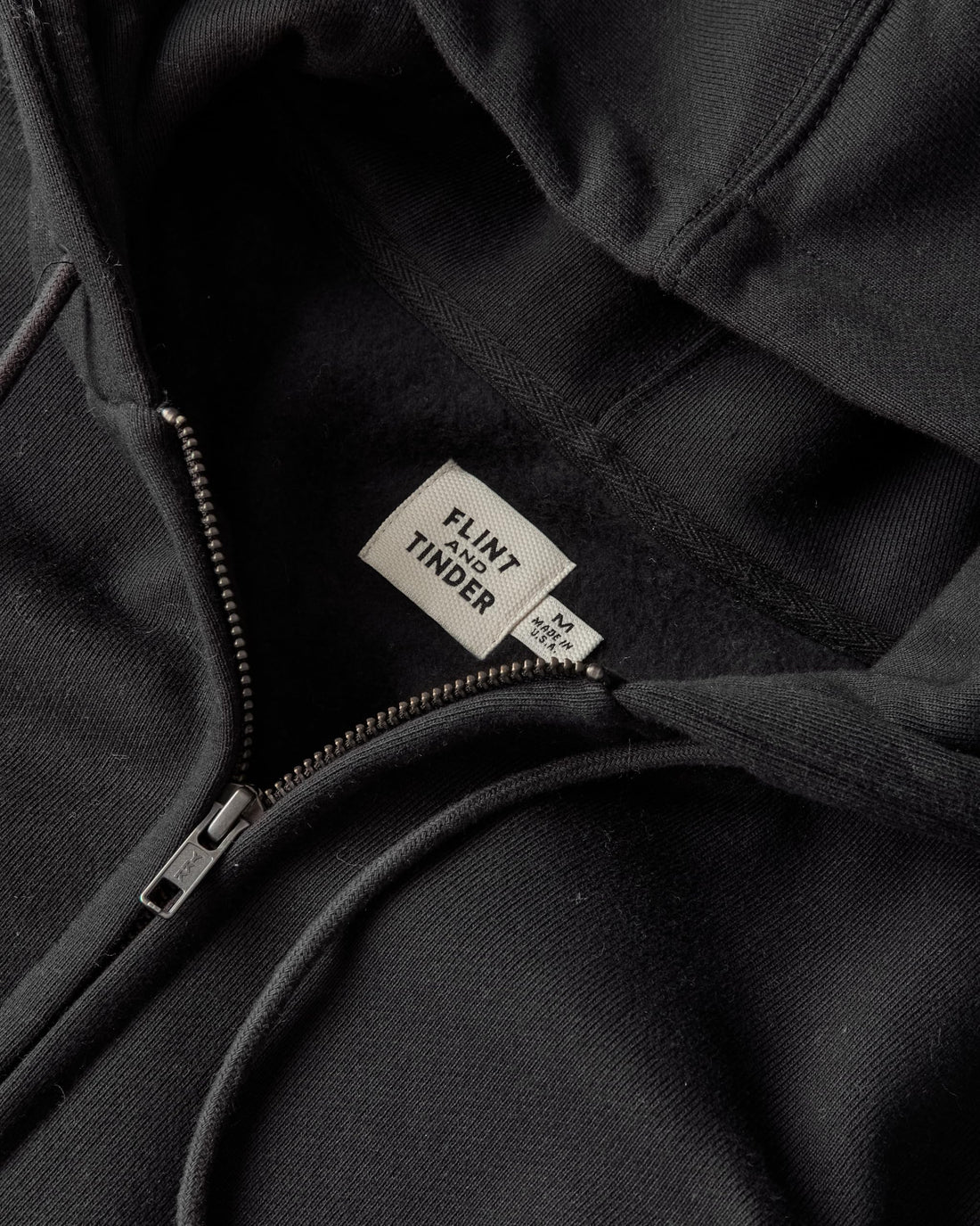 Huckberry Flint and Tinder 10-Year Full Zip Hoodie, Mens Sweatshirt
