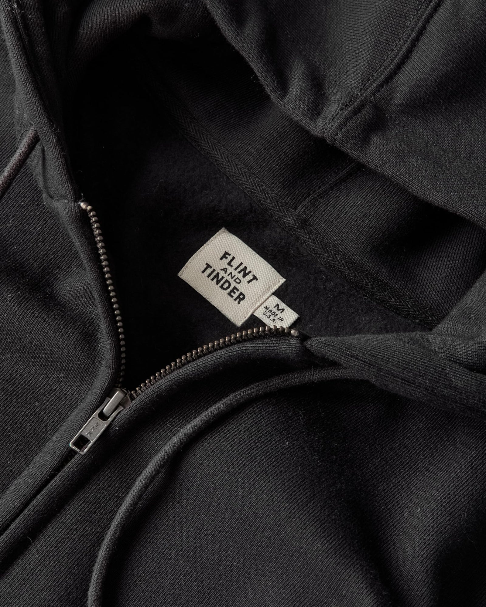 Huckberry Flint and Tinder 10-Year Full Zip Hoodie, Mens Sweatshirt