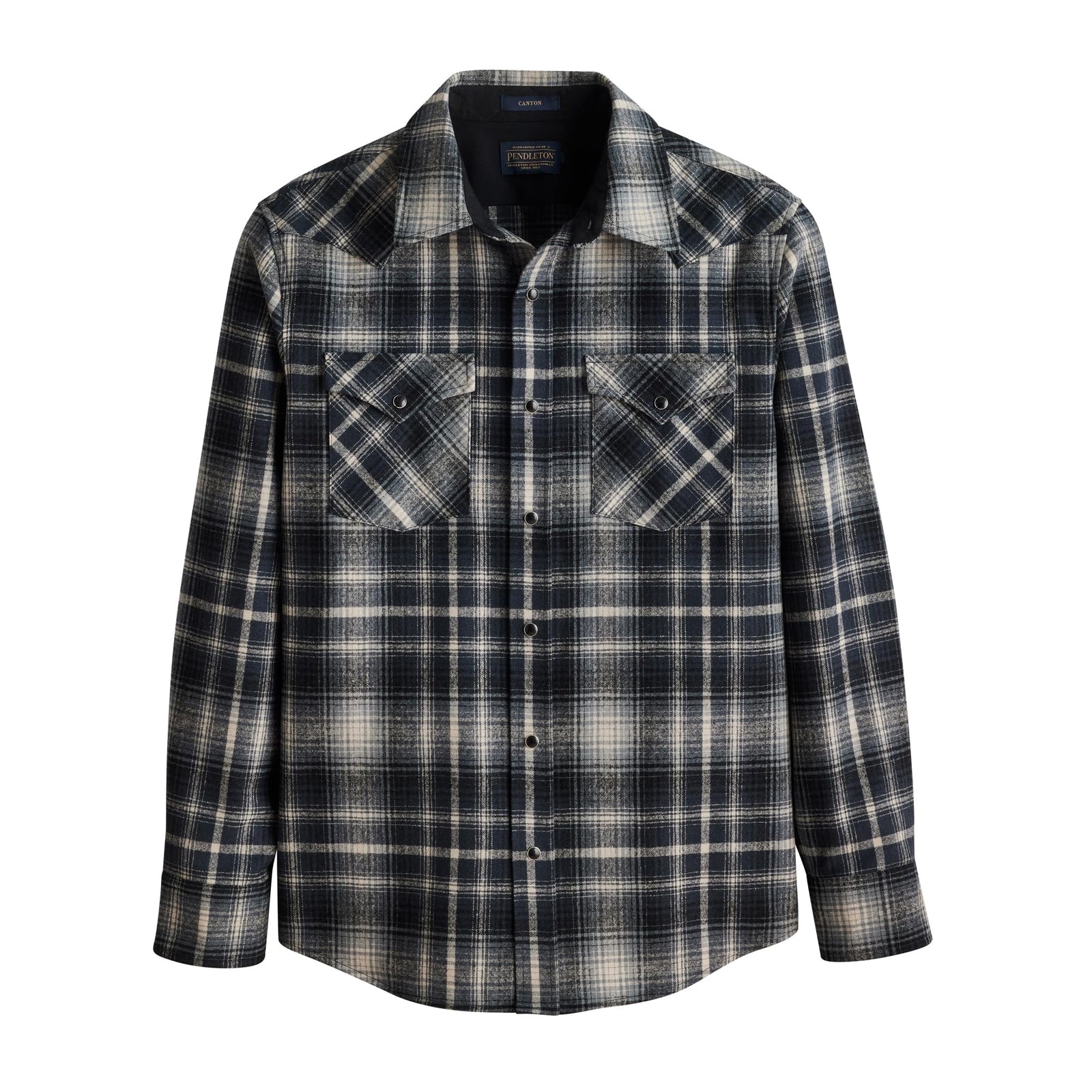Men's Wool Flannel Long Sleeve Shirt
