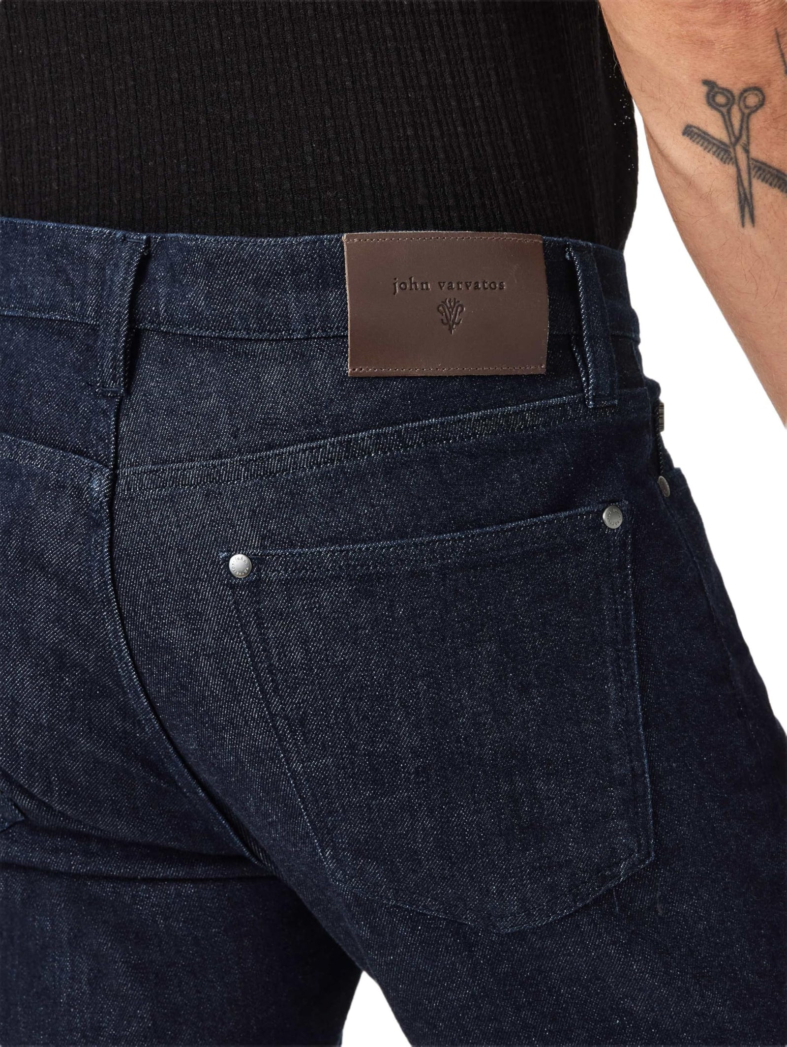 John Varvatos Men's Fader Jean - Bootcut Fit