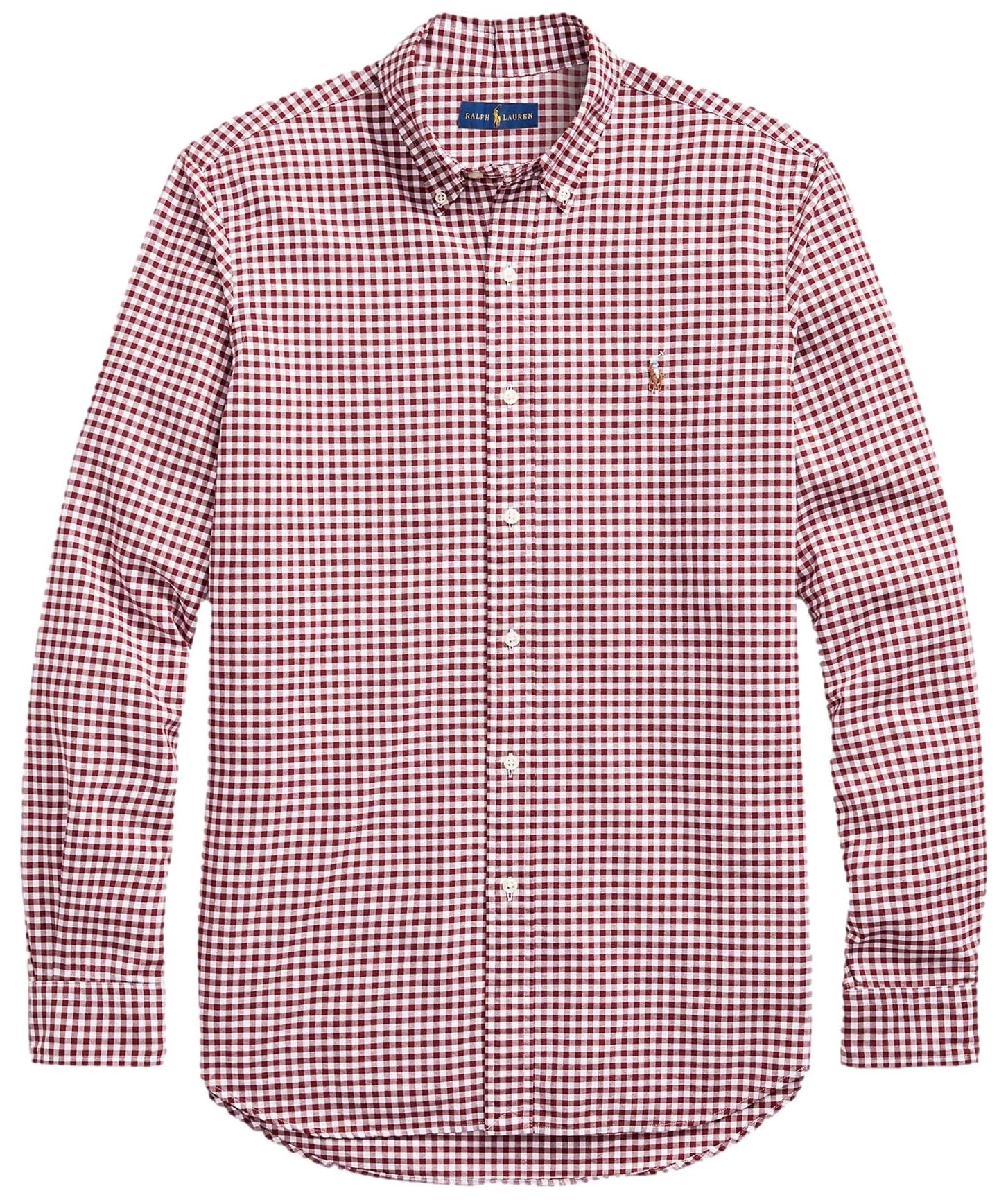 POLO RALPH LAUREN Men's Classic Oxford Long Sleeve Sport Shirt