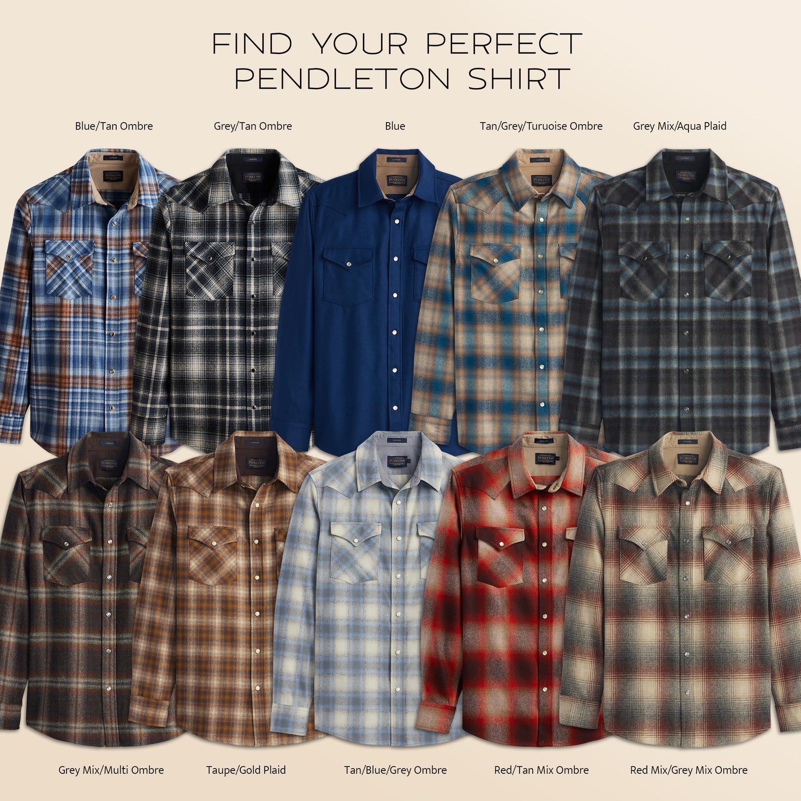 Men's Wool Flannel Long Sleeve Shirt