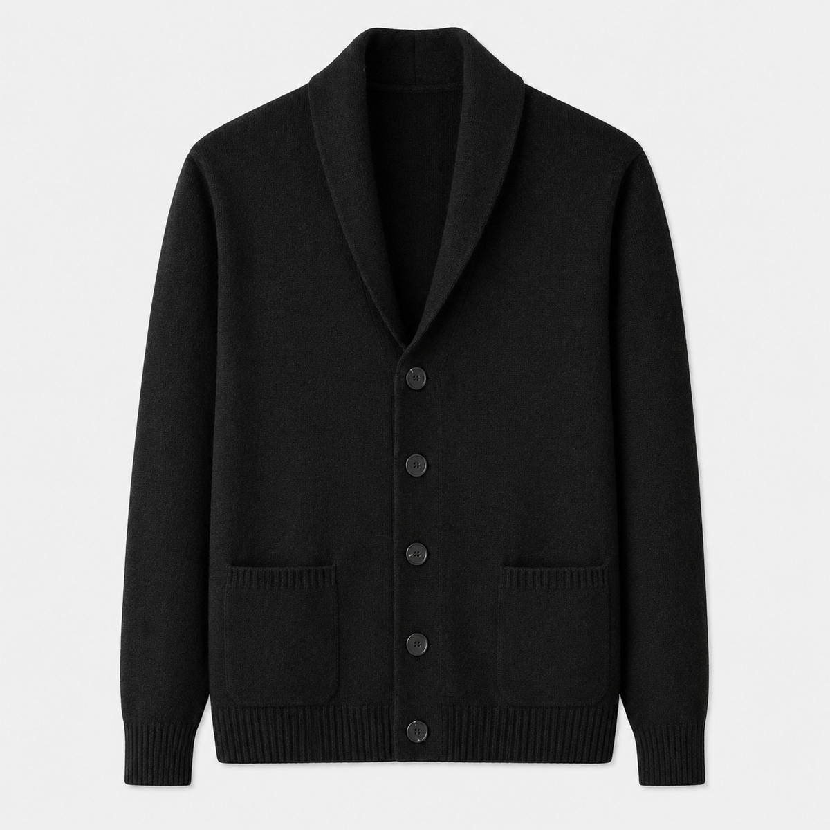 CASHMERE KNITTED CARDIGAN