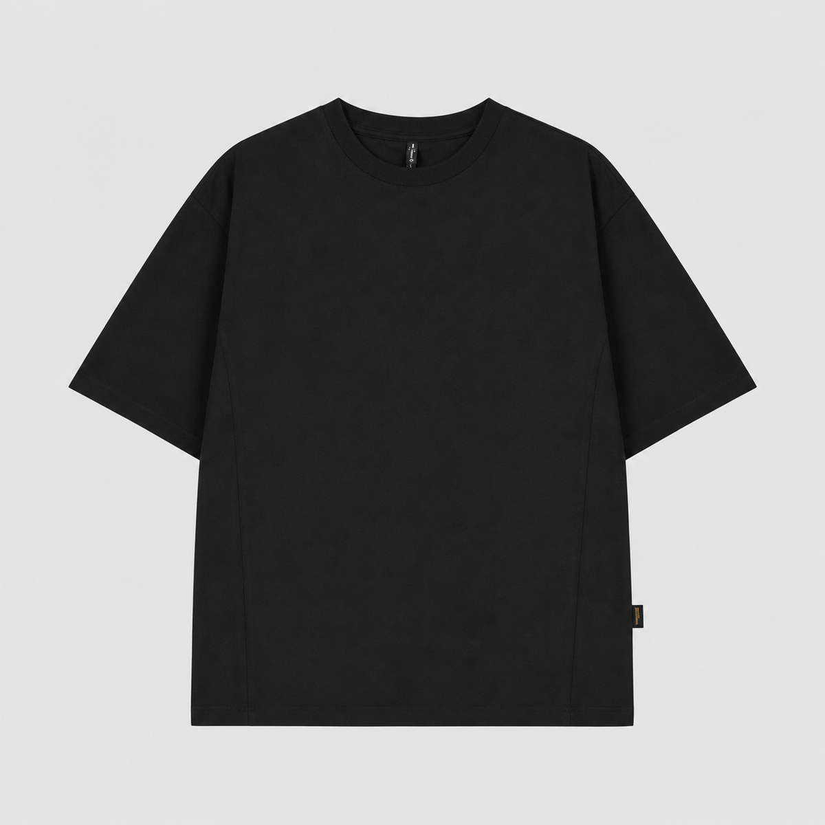 BLACK RELAXED T-SHIRT