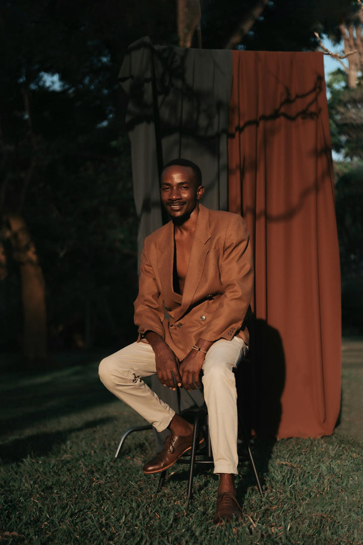 Earth-Toned Tailoring for Warm-Weather Days